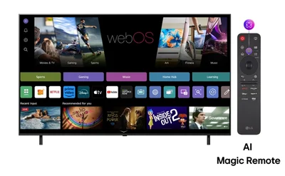 LG 75QNED80A3A, 75" 4K QNED HDR Smart TV, 3840x2160, DVB-T2/C/S2, Alpha 7 AI Processor, HDR10 / HLG, webOS 25 ThinQ, VRR / ALLM / HGiG, 4K Upscaling, WiFi 5, Voice Controll, Bluetooth 5.1, AirPlay 2, LAN, CI, HDMI, SPDIF, Google Cast, 2 pole Stand