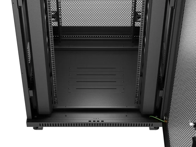 Lanberg rack cabinet 19" free-standing 37U/600X800 (FLAT PACK) with mesh door LCD black
