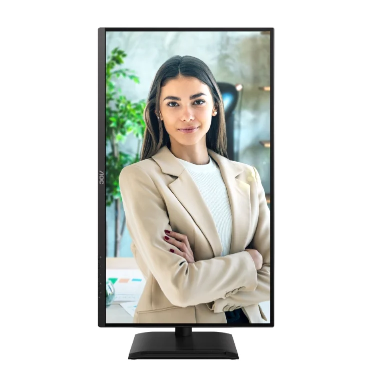 AOC Q27P4U, 27" IPS WLED, 2560x1440@120Hz, 4ms GtG, 350cd m2, 1500:1, DCR 50M:1, Adaptive Sync, FlickerFree, Anti Blue Light, 2Wx2, Tilt, Height Adjust, Pivot, Swivel, 2xHDMI, DP, USB hub