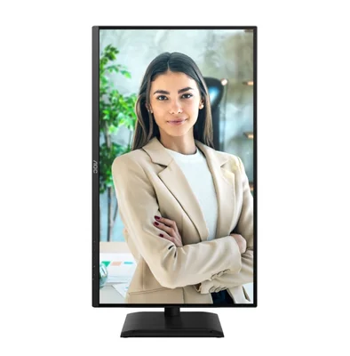 AOC Q27P4U, 27" IPS WLED, 2560x1440@120Hz, 4ms GtG, 350cd m2, 1500:1, DCR 50M:1, Adaptive Sync, FlickerFree, Anti Blue Light, 2Wx2, Tilt, Height Adjust, Pivot, Swivel, 2xHDMI, DP, USB hub
