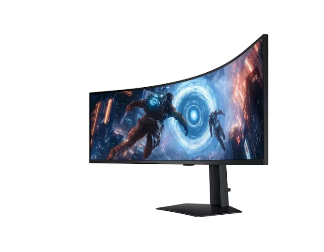 Samsung LS49FG910, 49" Odyssey G9 GAMING VA Curved OLED, 1000R, 144Hz, Smart. 32:9, 5120 x 1440, Display Port , HDMI,Micro HDMI, USB Hub, Silver + Logitech G102 Mouse, Lightsync RGB, 8000 DPI, 6 Programmable Buttons, Black