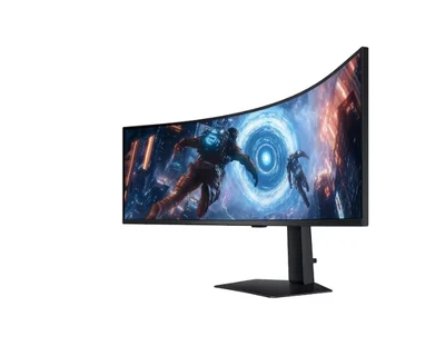 Samsung LS49FG910, 49" Odyssey G9 GAMING VA Curved OLED, 1000R, 144Hz, Smart. 32:9, 5120 x 1440, Display Port , HDMI,Micro HDMI, USB Hub, Silver + Logitech G102 Mouse, Lightsync RGB, 8000 DPI, 6 Programmable Buttons, Black