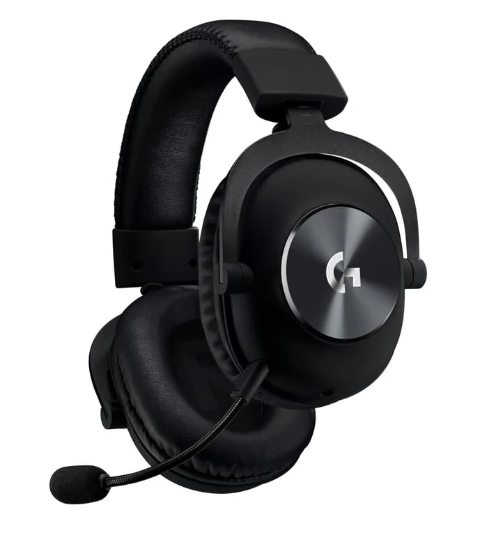 Геймърски слушалки Logitech PRO X, 50 мм PRO-G драйвери, 7.1 DTS Headphone:X 2.0, Black