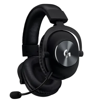Геймърски слушалки Logitech PRO X, 50 мм PRO-G драйвери, 7.1 DTS Headphone:X 2.0, Black