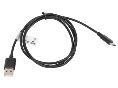 Lanberg USB-C(M) ->  USB-A (M) 2.0 cable 1m, black