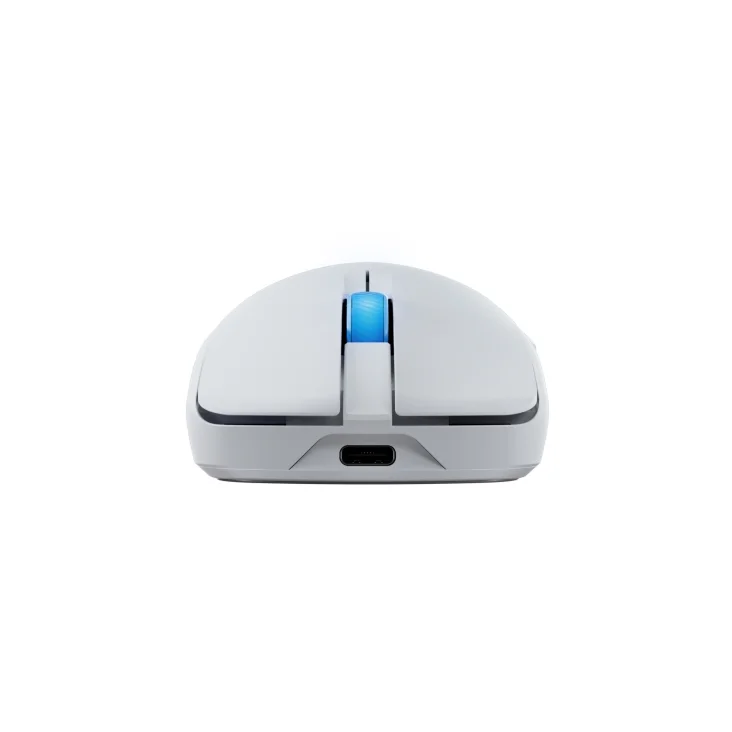Asus ROG Harpe II Wireless Esports Gaming Mouse, 48g Lightweight, Symmetrical, AimPoint Pro 42K Optical Sensor, Optical Switches, 8K Polling, 5 Programmable Buttons, FPS Games (Moonlight White)