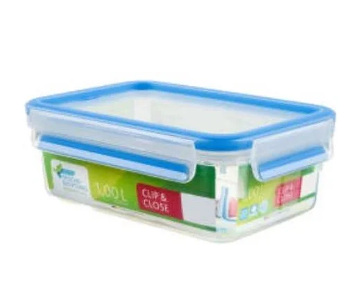 Tefal K3021212 CLIP&CLOSE rect 1.00L TEF