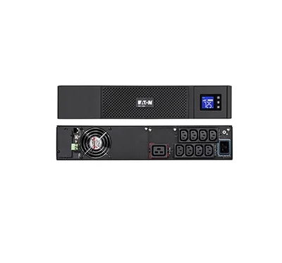 UPS EATON 5SC2200IRT 2200VA/1980W Line interactive, 2U, LCD дисплей, rack/tower, черен