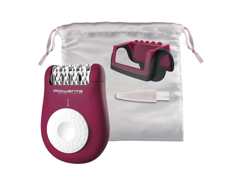 Rowenta EP1120F1 Easy Touch DARK Pink,  compact, 2 speeds, cleaning brush, beginner attachment
