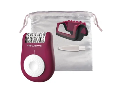 Rowenta EP1120F1 Easy Touch DARK Pink,  compact, 2 speeds, cleaning brush, beginner attachment