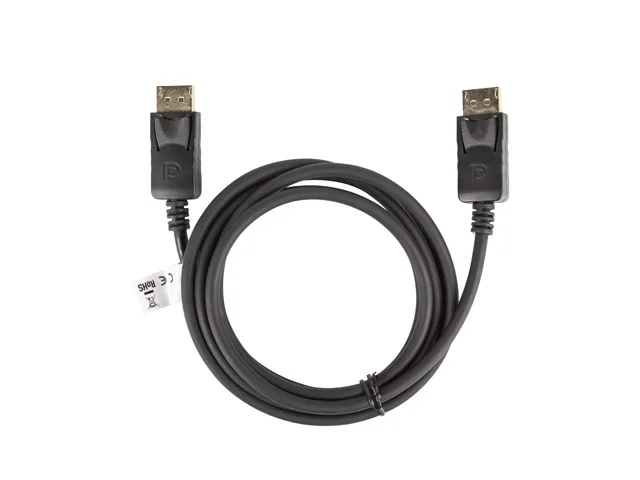 DisplayPort кабел Lanberg 1.8m 4K, M/M, черен