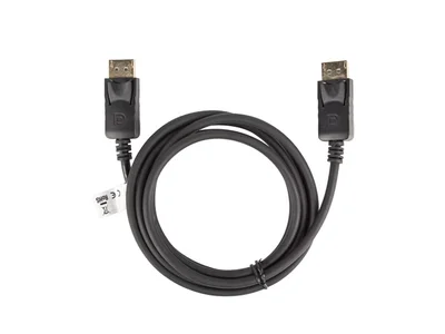 DisplayPort кабел Lanberg 1.8m 4K, M/M, черен