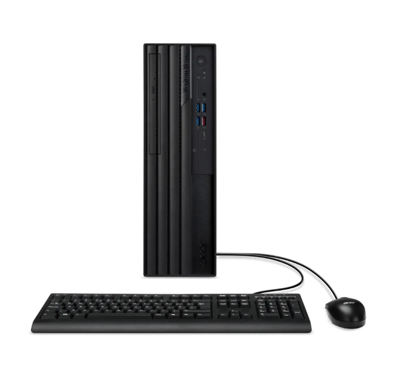 Настолен компютър Acer Veriton VX4720GT Intel Core i5-14400 16GB DDR5 512GB SSD Без ОС Черен