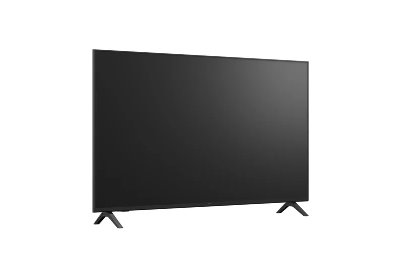LG 55UA75003LA, 55" 4K UltraHD TV 4K (3840x2160), DVB-T2/C/S2, webOS 25 Smart, ThinQ AI, Alpha 7 AI Processor, WiFi, HDR10 pro, HLG, ALLM/HGiG, 4K Upscaling, AI Sound pro, Multiple View, HDMI eARC, LAN, USB, Bluetooth, Google Cast, 2 Pole Stand, Black