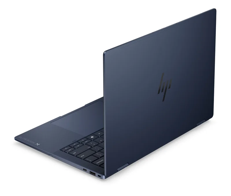 HP EliteBook X Flip G2i AI 14" Atmospheric Blue, Ultra 7 356H(up to 4.7Ghz/18MB/16C), 14" WUXGA AG 800nits Sure View Touchscreen, 32GB LPDDR5X On-board, 1TB PCIe SSD, Intel R15 5G GPS, WiFi7 + BT6, FPR, NFC, Backlit Kbd, 6C Batt, Win 11 Pro, 3Y Offsite