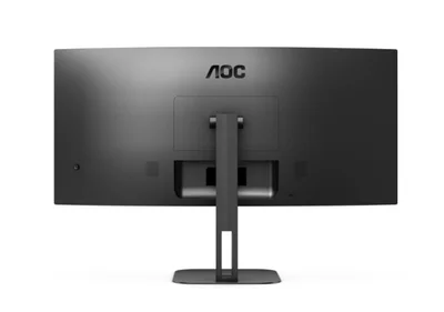 AOC CU34V5C/BK, 34" Curved 1500R VA WLED, 3440x1440@100Hz, 4ms GtG, 1ms MPRT, 300cd m/2, 3000:1, 20M:1 DCR, Adaptive Sync, FlickerFree, Low Blue Light, 5Wx2, Tilt, Height Adjust, Swivel, HDMI, DP, USB hub