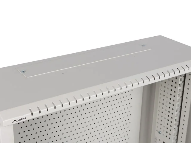 Lanberg rack cabinet 19" wall-mount 6U+3u/540x200 low-profile grey (assembled)