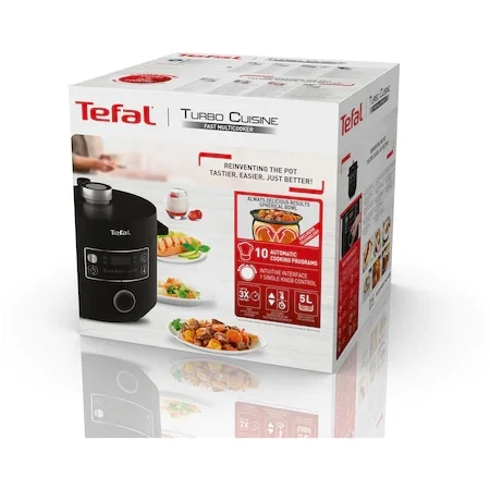 Tefal CY754830, Turbo Cuisine 5L (black)