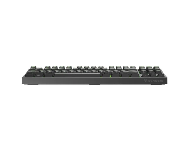 Геймърска клавиатура Genesis Thor 404 TKL Black RGB, US Layout, Yellow Switch