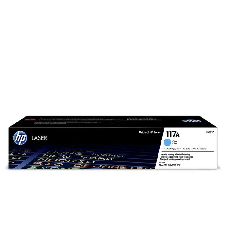 Тонер касета HP 117A W2071A Cyan