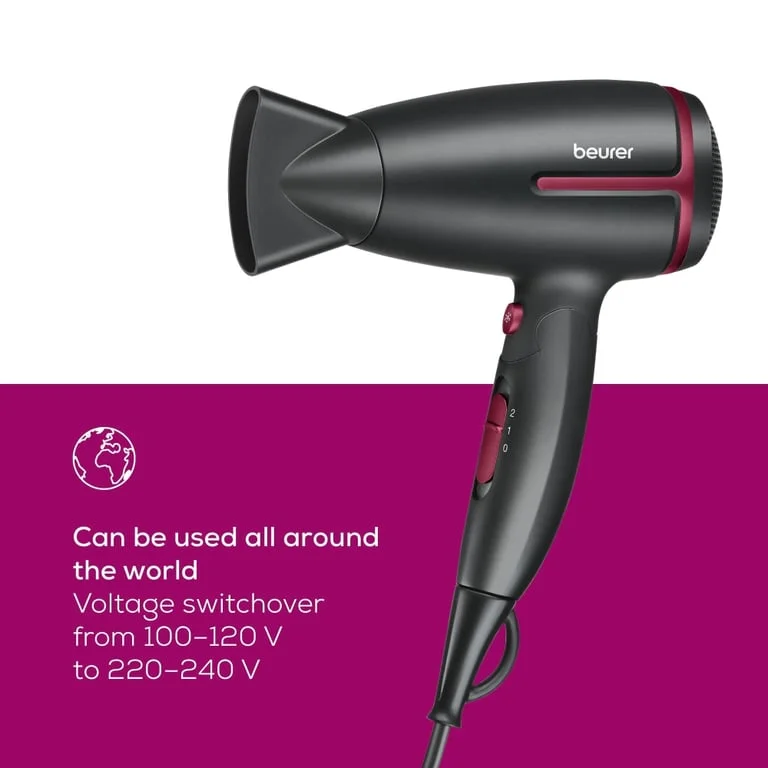 Сешоар Beurer HC 25 LE 2025 1600W Йонизираща функция Черен