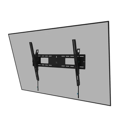 Стойка за стена Neomounts Level-750, 43-98", до 125 кг, накланяща се, заключваща се