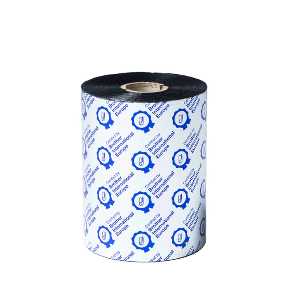 Brother Premium Wax/Resin black 110mm x 600m (PK OF 6)