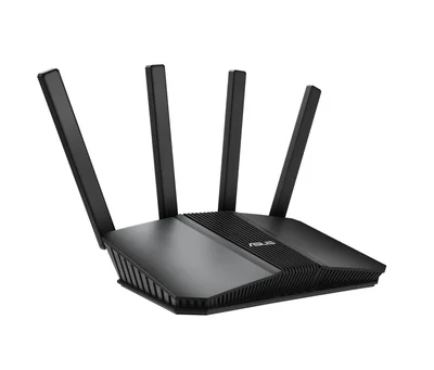 Asus Gaming Wireless Router RT-BE82U, BE6500, Dual-Band, Quad-Core 2.0GHz CPU, 256MB/1GB Flash/RAM, 4K-QAM, MLO, 2.5G quad-port, AiProtection Pro, Adaptive QoS, VPN, Instant Guard, IPTV, OFDMA, MU-MIMO, UTF-8 SSID, Port forwarding, AiMesh
