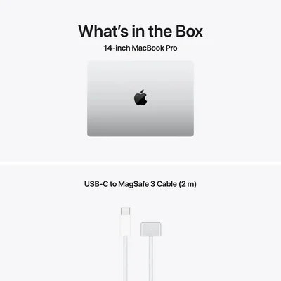 Apple 14-inch MacBook Pro: Apple M5 Pro chip with 18-core CPU and 20-core GPU, 24GB, 2TB SSD - Silver