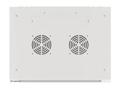 Lanberg rack cabinet 19" wall-mount 6U/600x450 for self-assembly with metal door grey (flat pack)