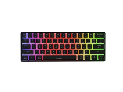 Геймърска клавиатура Genesis Thor 660 G2 Wireless RGB Black Gateron Brown