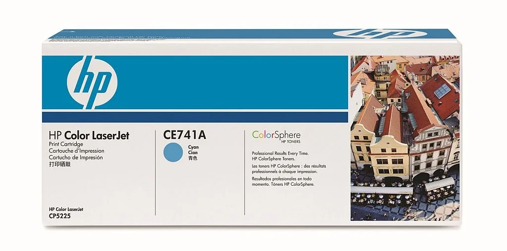HP Toner CE741A cyan HV