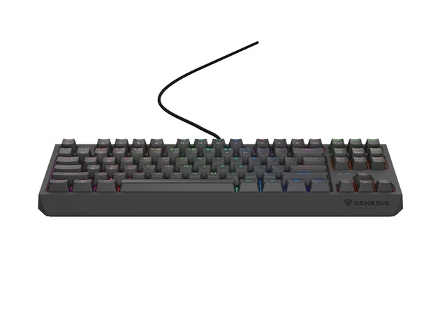 Гейминг клавиатура Genesis Thor 230 TKL Lite US Rainbow Outemu Red Hot Swap Черна