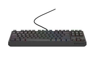 Гейминг клавиатура Genesis Thor 230 TKL Lite US Rainbow Outemu Red Hot Swap Черна