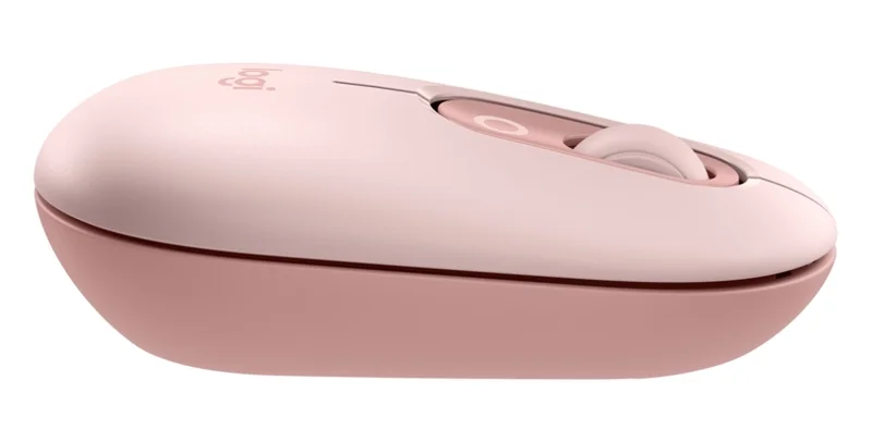 LOGITECH POP Mouse with emoji - ROSE - BT  - EMEA28i-935 - FY25,TERRA