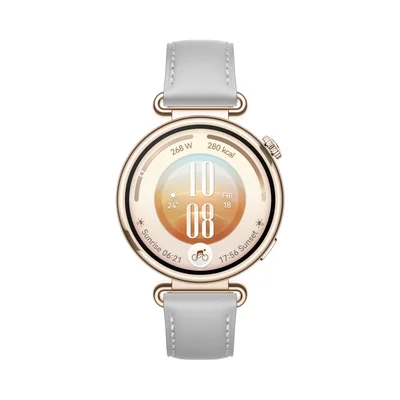Смарт часовник HUAWEI – Watch GT 7 Konsu-B39L, 1.32" дисплей, 540mAh, сива кожена каишка
