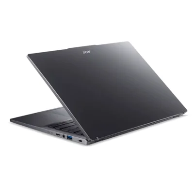 Лаптоп Acer Swift Go SFG14-63-R1DP 14" OLED 2.8K 90Hz, AMD Ryzen 7 8845HS, 16GB RAM, 512GB SSD, AMD Radeon Graphics, Windows 11 Home, Steel Gray