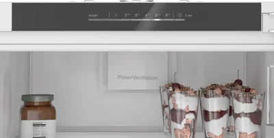 Bosch KIR81ADC0 SER6, BI fridge, C, 177,2cm, 310l, 34dB(B), IC, VitaFresh,  1 VitaFresh 0°, MultiBox XXL, bottle rack, fan, display, SoftClose, flush-folding