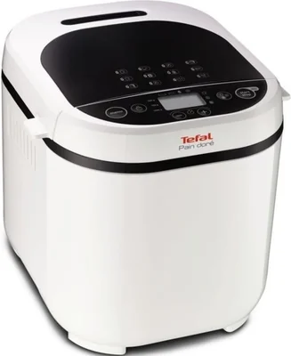 Tefal PF210138, Pain Dore, Breadmaker, 500/750/1 kg, 12 automatic programs, 720W, 3 Levels of crust roasting, LCD display, delayed start, white