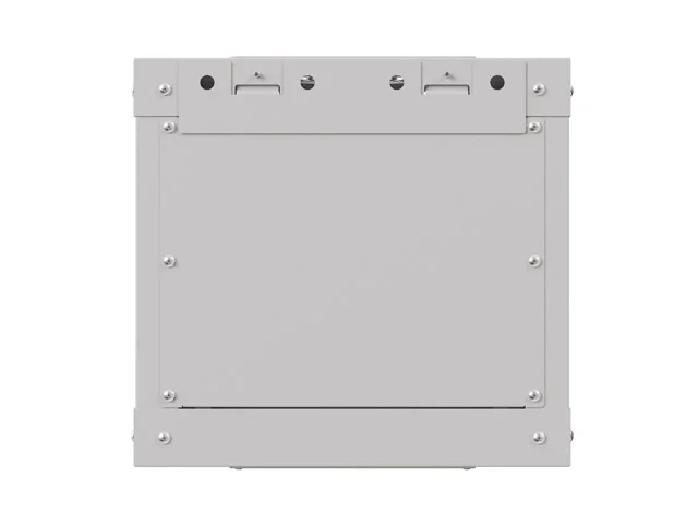 Lanberg rack cabinet 10" wall-mount 4U/300x300 (flat pack) with glass door grey