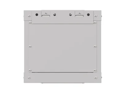 Lanberg rack cabinet 10" wall-mount 4U/300x300 (flat pack) with glass door grey