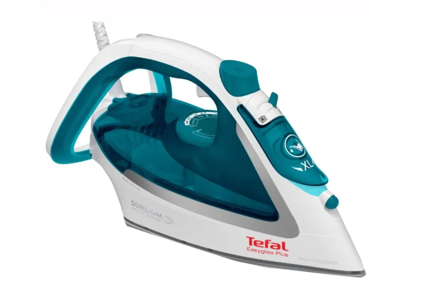 Tefal FV5718E0, Easygliss Plus, light green, 2500W - 45g/min - shot 195g/min - Antidrip smart technology - water tank 270 ml - Durilium AirGlide