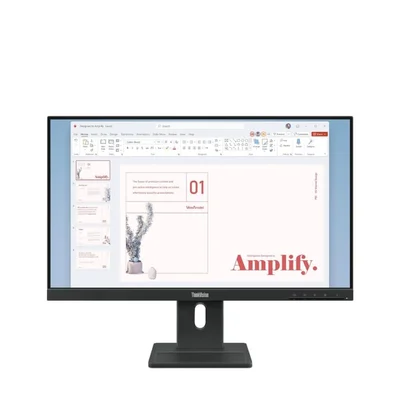 Монитор Lenovo ThinkVision E24-40 23.8" IPS, Full HD, 100Hz, Raven Black