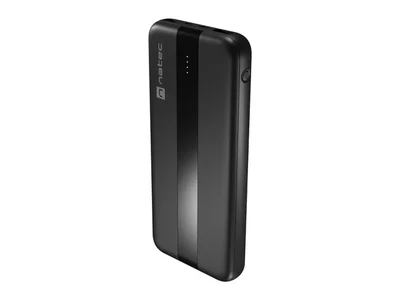 Външна батерия NATEC Trevi Slim Q V2 10000mAh, 2x USB-A 18W, 1x USB-C 20W, с USB-C кабел