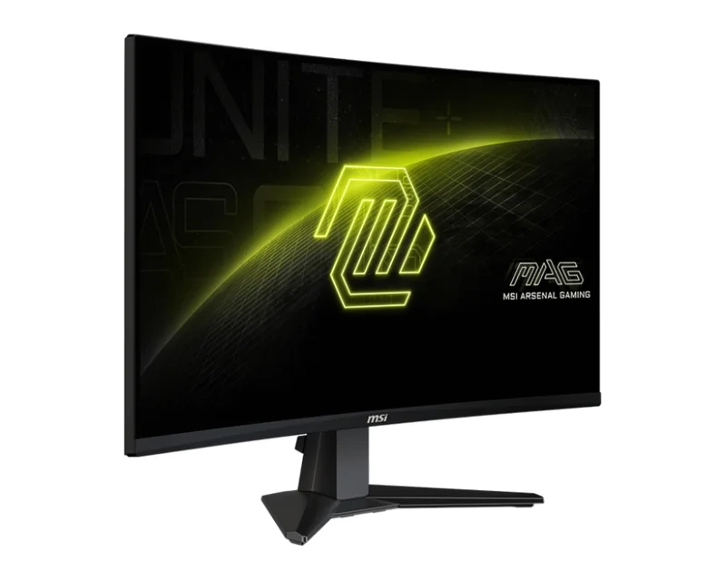 MSI MAG 27C6X, 27", VA, 240Hz, 250Hz(OC), 1ms, Curved, FHD 1920x1080, Adaptive-Sync, AI Vision, VRR, Console mode, CEC, Anti-Flicker, LBL, 250 nits, 3000:1, 100M:1, 1x Display Port (1.2a), 2x HDMI (2.0b), Headphone out, Tilt, FRAMELESS, VESA