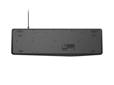 Natec Keyboard Nautilus SLIM US Layout Black