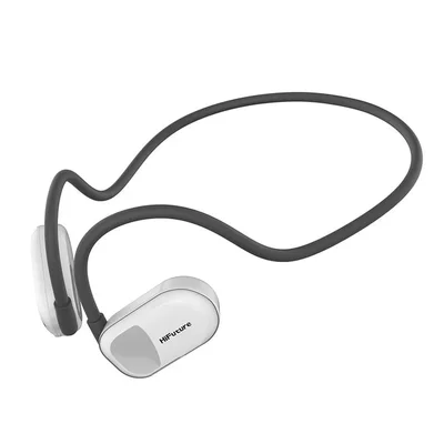 HiFuture FutureMate Grey White, Open Ear Comfort, Bluetooth 5.3, Dual Mics ENC Calling System, Playtime up to 8 Hours, IPX5 Waterproof, Extra Bass Boost