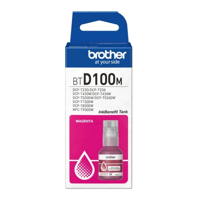 Brother BT-D100M Magenta Ink Bottle