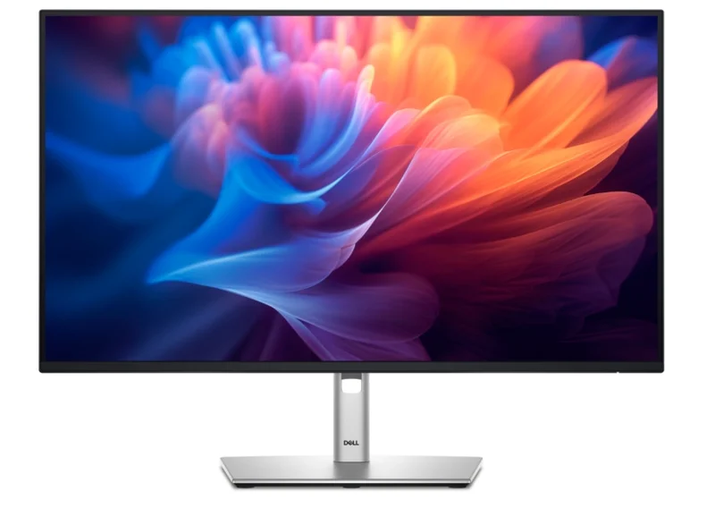 Монитор Dell P2725H 27" Full HD IPS 100Hz, Anti-Glare, 5ms, 99% sRGB, USB-C, HDMI, DisplayPort, VGA, регулируема стойка, Черен