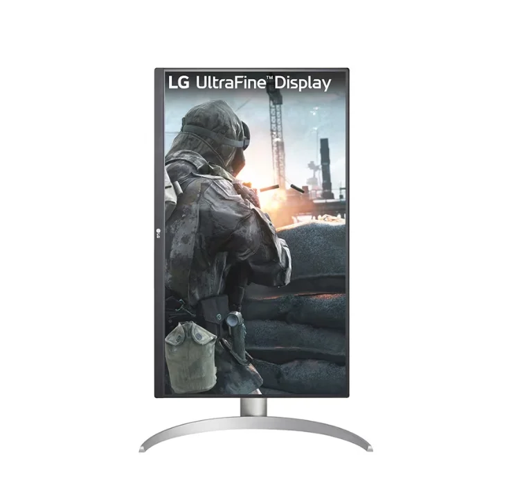 LG 27UP650K-W, 27" UHD 4K IPS AG, DCI-P3 95%, UltraFine, 5ms, 1200:1, Mega DFC, 400 cd/m2, 3840x2160, HDR 10, VESA Display HDR 400, HDMI, DisplayPort, Headphone out, Height Adjustable,Pivot Tilt, Reader Mode
